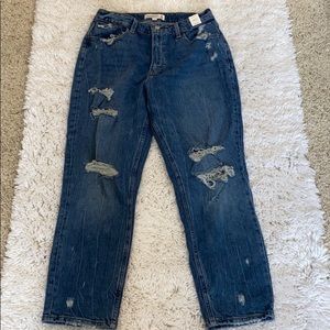 Abercrombie (curve love) mom jeans